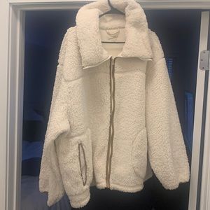 ASOS CURVE Sherpa Teddy Jacket